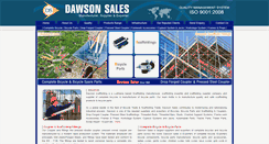 Desktop Screenshot of dawsonindia.com
